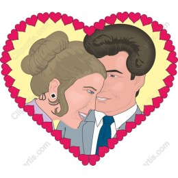 Romantic Heartfelt Couple