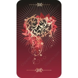 Floral Heart work