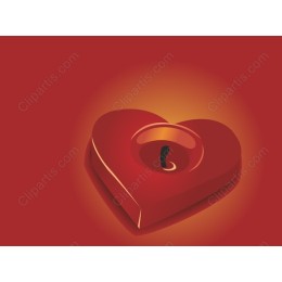 Heart with Keyhole