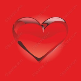 3D Red Heart