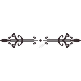 Decorative Border with Flourish