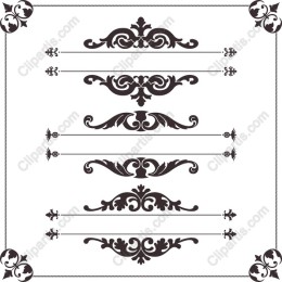 Elegant Ornate Flourishes Collection