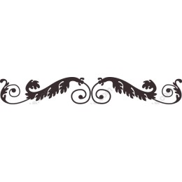 Elegant Decorative Ornamental Border