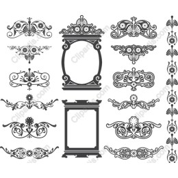 Ornate Vintage Decorative Collection