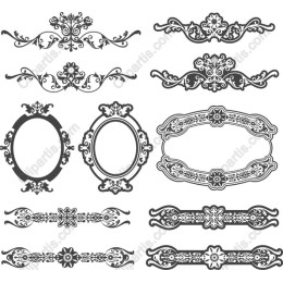Ornate Vintage Frame Collection