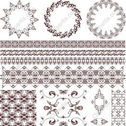 Vintage Ornate Patterns Collection