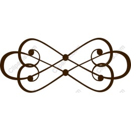 Elegant Swirl Decorative