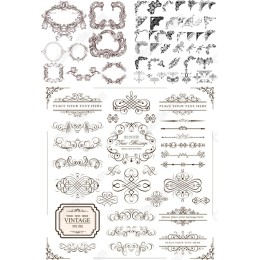 Vintage Clipart Bundle: Elegant Decorative