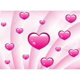 Pink Hearts Bliss