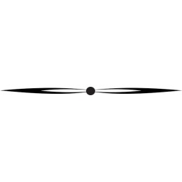 Black Decorative Swirl