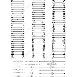 Elegant Decorative Lines and Dividers Bundle
