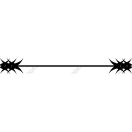 Edgy Spiked Line