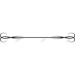 Elegant Black Loop Separator