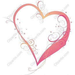 Romantic Swirl Heart