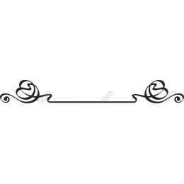 Elegant Decorative Scroll