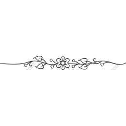 Elegant Floral Vine
