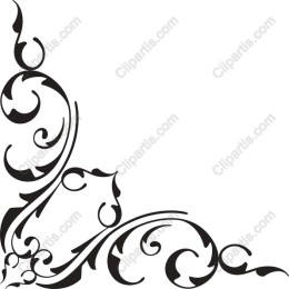 Elegant Ornamental Corner Flourish