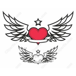 Heart with Wings