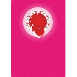 Romantic Heart and Rose