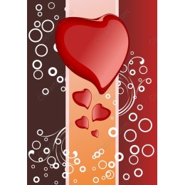 Glossy Red Heart