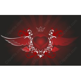 Heart Wings Emblem