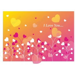 Romantic Heart Blossom - I Love You....