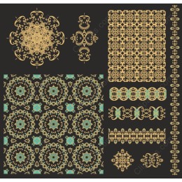Elegant Ornate Patterns - Collection