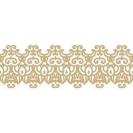 Elegant Gold Lace