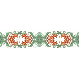 Classic Floral Decorative Border