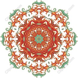 Elegant Vibrant Mandala