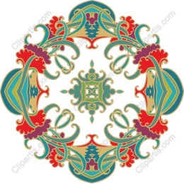 Elegant Floral Mandala