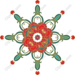 Intricate Floral Mandala