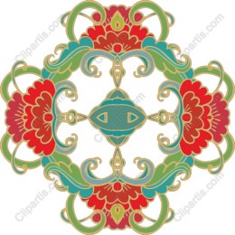 Elegant Floral Mandala
