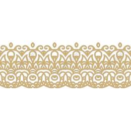 Intricate Lace Border