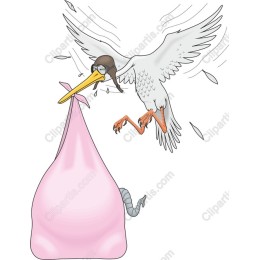 Whimsical Stork
