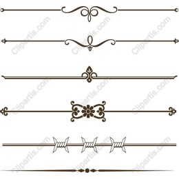Elegant Divider Set - Decorative