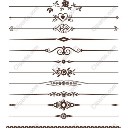 Elegant Decorative Ornaments Set