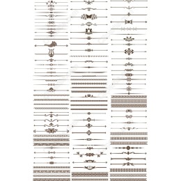 Elegant Decorative Borders Set