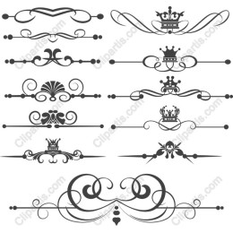 Ornate Borders Collection - Elegant Decorative
