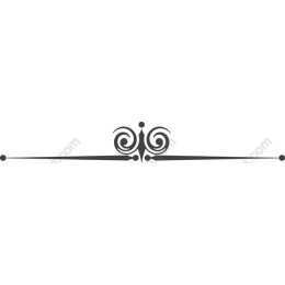 Elegant Swirl Ornament