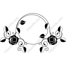 Elegant Floral Frame
