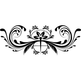 Elegant Black Floral