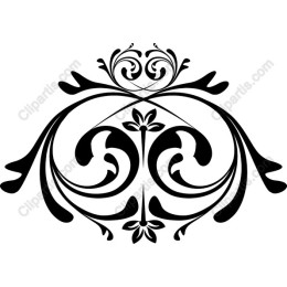 Elegant Floral Swirl