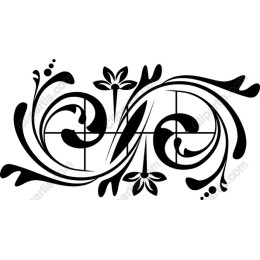 Elegant Floral Swirl