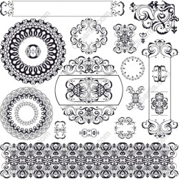 Ornate Flourishes Set
