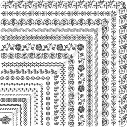 Elegant Decorative Borders Collection