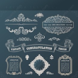 Vintage Vine Decoration Collection