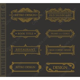 Vintage Elements Set - Ornate