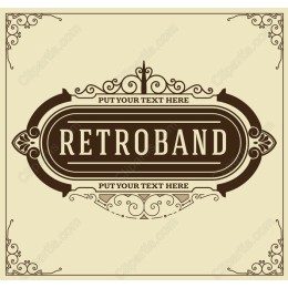 Retrobond - Vintage with Customizable Text