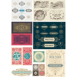 Vintage City Signage Collection - Bundle